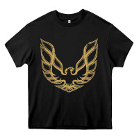 Black Trans Am Heavy Core Tee - maiPhamDesign