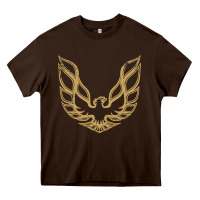 Chocolate Brown Trans Am Heavy Core Tee - maiPhamDesign