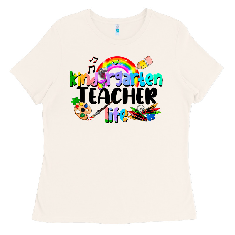 Kindergarten Teacher Life Ladies Tee by LillyAllenDesigns | Teevron