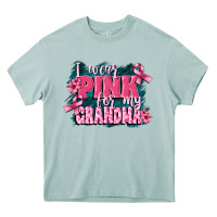 Arona i wear pink for my grandma Heavy Core Tee - FaDigitalArtStudio