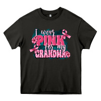 I Wear Pink For My Grandma Heavy Core Tee | Teevron