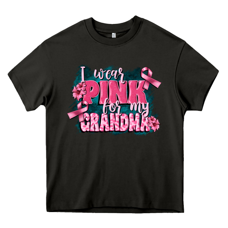 I Wear Pink For My Grandma Heavy Core Tee by FaDigitalArtStudio | Teevron