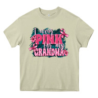 Mossy i wear pink for my grandma Heavy Core Tee - FaDigitalArtStudio