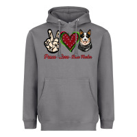 Storm Peace Love Blue Heeler Heavyweight Hoodie - Jasminsmagicworld