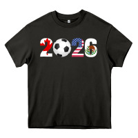 Asphalt North America 2026 Football  Canada USA Mexico Soccer Heavy Core Tee - maiPhamDesign