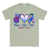 Matcha Peace Love Cure Thyroid Cancer Classic Tee - Jasminsmagicworld