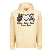 Pina Colada Peace Love Cure Carcinoid Cancer Premium Hoodie - Jasminsmagicworld