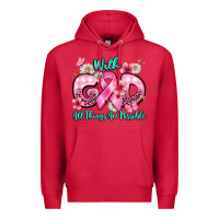 Cardinal with god all things are possible Premium Hoodie - BarkalooDesign