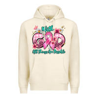 Tofu with god all things are possible Premium Hoodie - BarkalooDesign