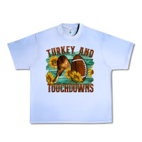 Grape Ice Turkey And Touchdowns Urban Heavy Tee - LillyAllenDesigns