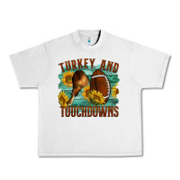 Lunar Rock Turkey And Touchdowns Urban Heavy Tee - LillyAllenDesigns