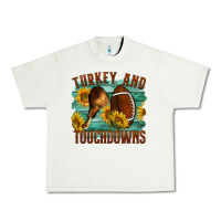 Pistachio Turkey And Touchdowns Urban Heavy Tee - LillyAllenDesigns