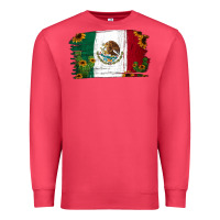 Cardinal cactus sunflower mexican flag Premium Sweatshirt - Jasminsmagicworld