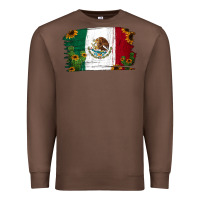 Chestnut cactus sunflower mexican flag Premium Sweatshirt - Jasminsmagicworld