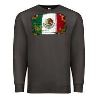 Smoke cactus sunflower mexican flag Premium Sweatshirt - Jasminsmagicworld