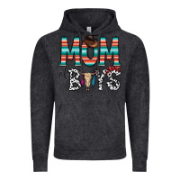 Vintage Black mom of boys Vintage Hoodie - CowhideDigitalArt
