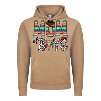 Vintage Coffee mom of boys Vintage Hoodie - CowhideDigitalArt