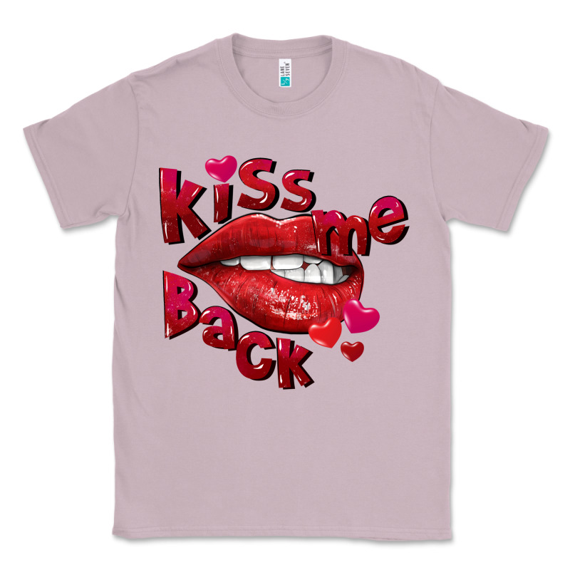 Kiss Me Back Valentine's Day Classic Tee by FaDigitalArtStudio | Teevron