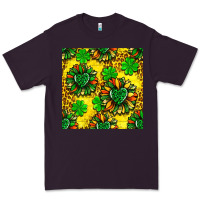 Plum St. Patrick's sunflower seamless pattern Premium Tee - BundleAndBundleShop
