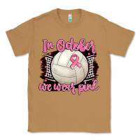 Toasted Coconut in october we wear pink volleyball Classic Tee - BarkalooDesign