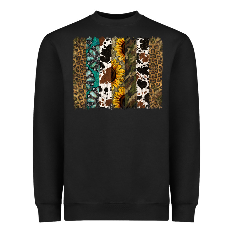 Western Brushstroke Heavyweight Sweatshirt by Jasminsmagicworld | Teevron