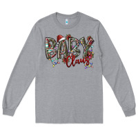Heather Grey baby claus Long Sleeve Tee - SublimationCraftShop