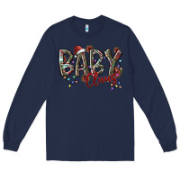 Navy baby claus Long Sleeve Tee - SublimationCraftShop