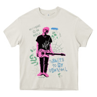 Cream MGK+Thing Heavy Core Tee - maiPhamDesign