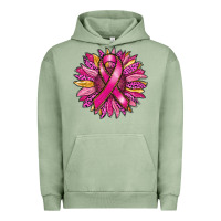 Pigment Oil Green breast cancer sunflower Urban Hoodie - RanaPortraitStore