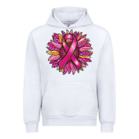 White breast cancer sunflower Urban Hoodie - RanaPortraitStore