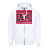 White pink gemstone baby calf western valentines day Zipper Hoodie - Jasminsmagicworld