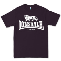 Plum lonsdale classic logo lion Premium Tee - DesignPulse