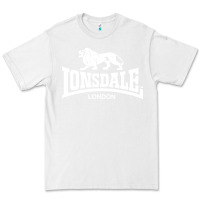 White lonsdale classic logo lion Premium Tee - DesignPulse