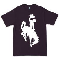 Plum wyoming cowboys Premium Tee - DesignPulse