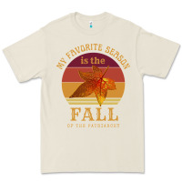 Bone feminist my favorite season is fall patriarchy retro vintage long slee Premium Tee - DesignPulse
