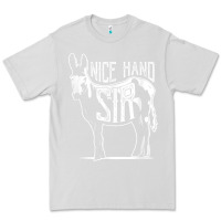 Dove Grey Nice Hand Sir Donkey Poker Funny Gambling Design For Fans Premium Tee - DesignPulse
