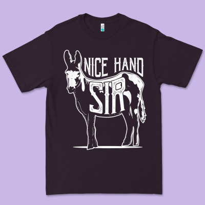 Nice Hand Sir Donkey Poker Funny Gambling Design For Fans Premium Tee Designed By Designpulse