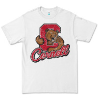 White cornell Premium Tee - DesignPulse