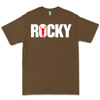 Cacao boxer r o c k y Premium Tee - DesignPulse