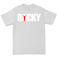 Dove Grey boxer r o c k y Premium Tee - DesignPulse