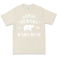 Bone beware mama bear mom protect strong mother graphic clip art t shirt Premium Tee - DesignPulse