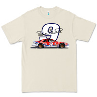 Bone Bill Elliott 1988 Winston Cup 9 Stock Car  Classic Premium Tee - DesignPulse