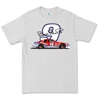 Dove Grey Bill Elliott 1988 Winston Cup 9 Stock Car  Classic Premium Tee - DesignPulse