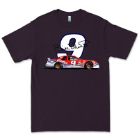 Plum Bill Elliott 1988 Winston Cup 9 Stock Car  Classic Premium Tee - DesignPulse