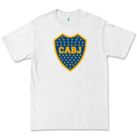 White Boca Juniors Premium Tee - DesignPulse