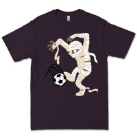 Plum funny halloween soccer ball Premium Tee - DesignPulse