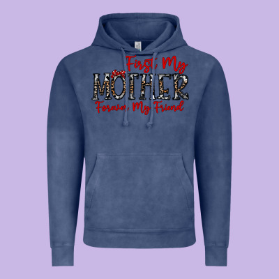 First My Mother Forever My Friend Vintage Hoodie Designed By Cowhidedigitalart