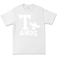 White t birds greaser thunderbirds 1970s t birds pullover hoodie Premium Tee - DesignPulse