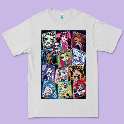 Monster High Character Premium Tee Designed By Designpulse