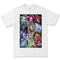 White monster high character Premium Tee - DesignPulse